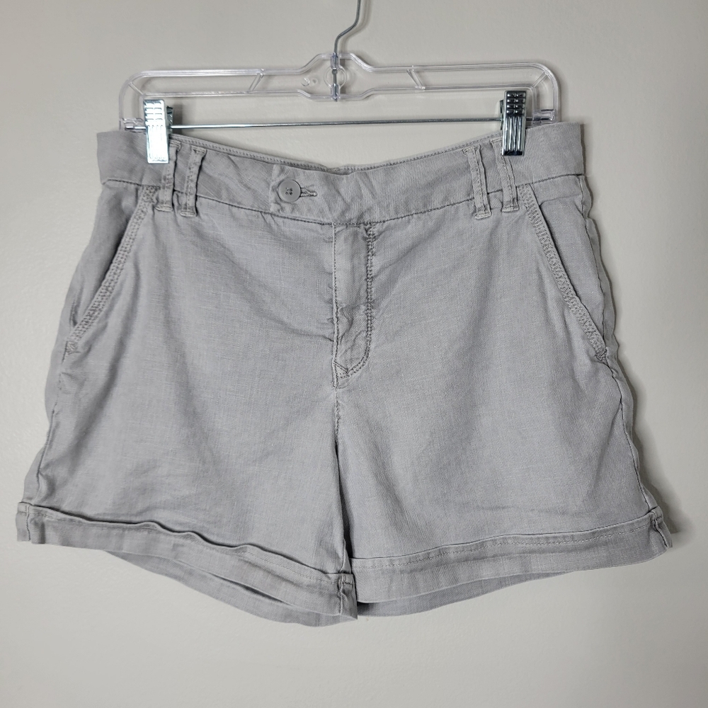 Level 99 (Anthropologie) Light Gray Women's Bermuda
